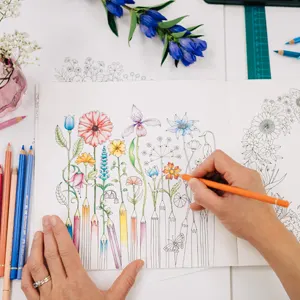 adult colouring