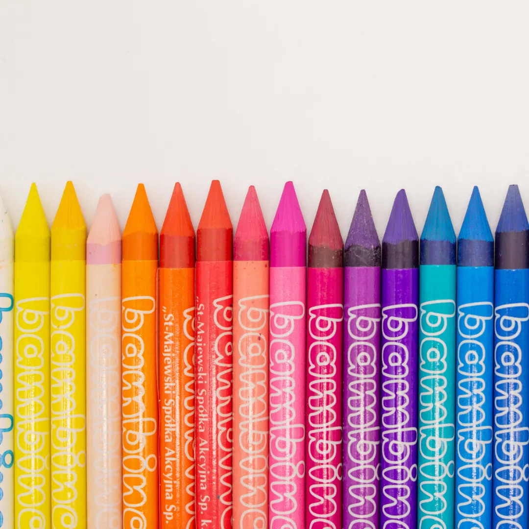 Colouring crayons, bambino crayons, crayola,