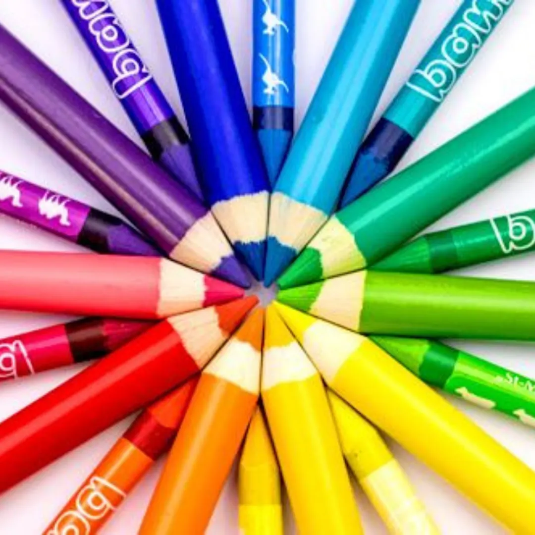 Colouring crayons, bambino crayons, crayola,